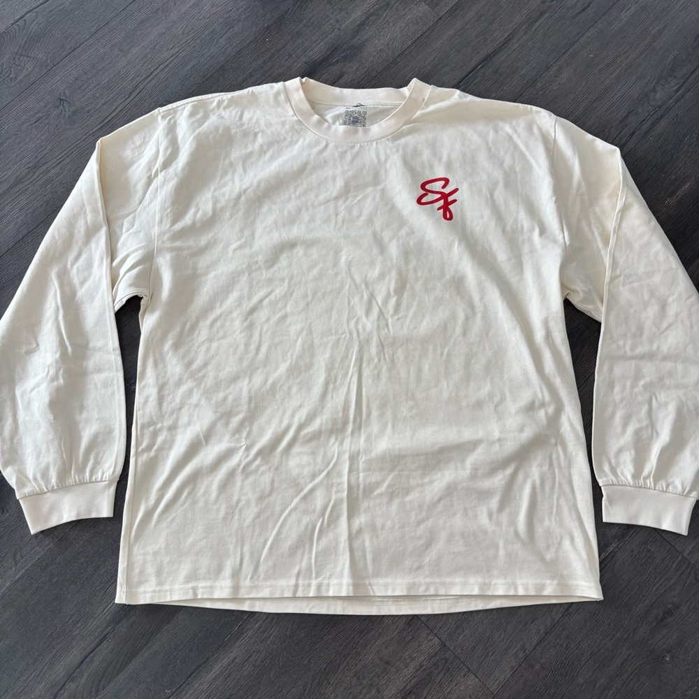 San Francisco 49ers Resid3ncy Long Sleeve Shirt Men's Beige Residency NFL 2XL